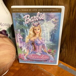 Barbie Swan Lake DVD with Pink and Purple Cover